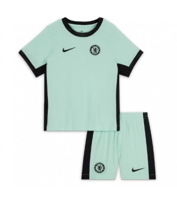Chelsea Koszulka Trzecich Dziecięca 2023-24 Krótki Rękaw (+ Krótkie spodenki)